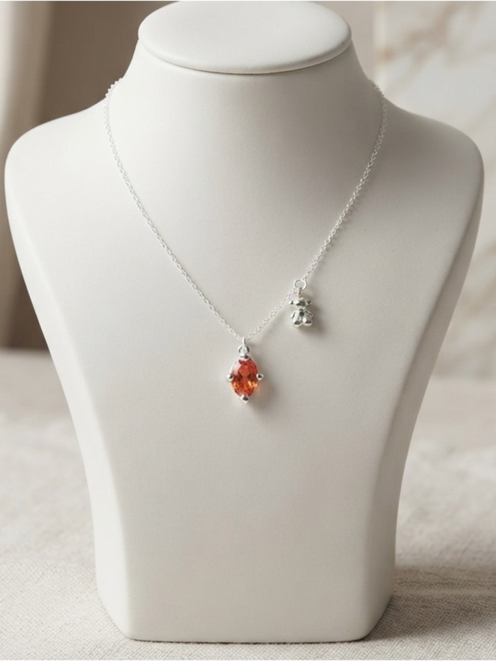 New! Necklace sterling silver 925 bold